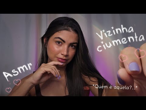ASMR vizinha apaixonada sente ciúmes de você 💕🌙 (voz suave e carinho)