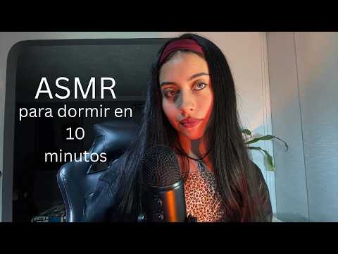 Duerme en menos de 10 minutos con este ASMR en español (susurros relajantes, tapping, EFECTO PECERA)
