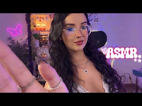 o UNICO ASMR que voce precisa hoje 😵 | mouth sounds, plucking, head massage