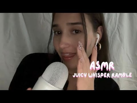 ASMR - Juicy Whisper Ramble (jobs, stress, boyfriend) 🤫🤭