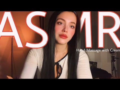 ASMR Your Girlfriend Moisturizes Your Hands in Bed