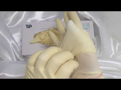 LATEX GLOVES 👉  Tight Layering 📌 Size S [[ASMR]]
