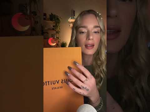LouisVuittonBook ASMR  #relaxation #relax #asmr #podcast #asmrsounds #tingles #pov #sleep #tapping