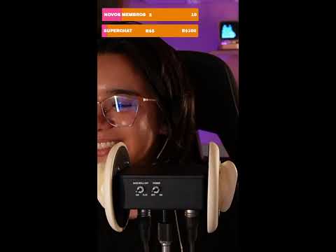 te faço dormir rapidinho aqui! (asmr ao vivo) 😴💖