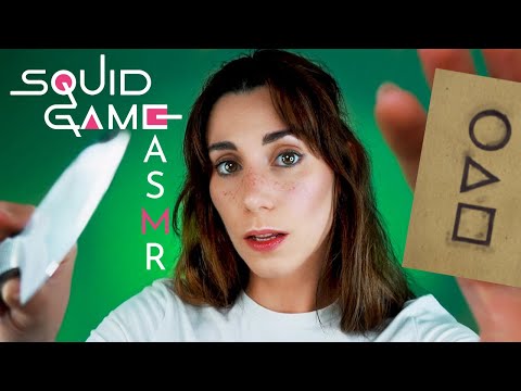 ASMR EL JUEGO DEL CALAMAR 🔺 Curo tus Heridas 🩹🩸 Roleplay ESPAÑOL SQUID GAME