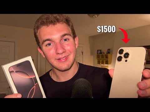 ASMR with *NEW* IPhone 16 Pro MAX