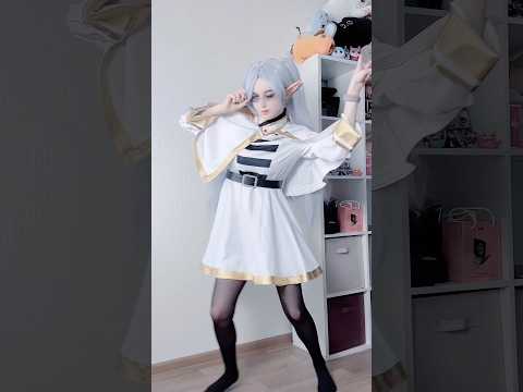 Frieren dance✨  #cosplay #anime #cosplayer #frieren #frierenbeyondjourneysend