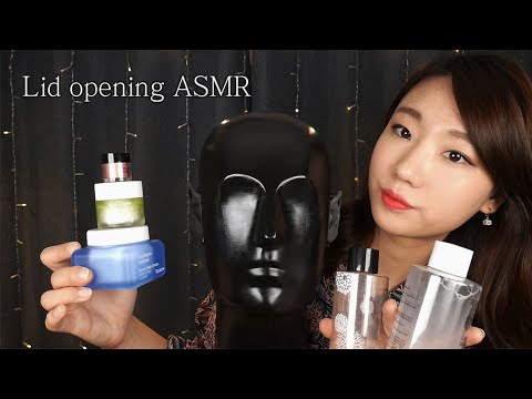 [ASMR] 덤희 귓가에 13가지 뚜껑 열고 닫기👂🏿...그리고 태핑| 팅글 취향 찾기 7