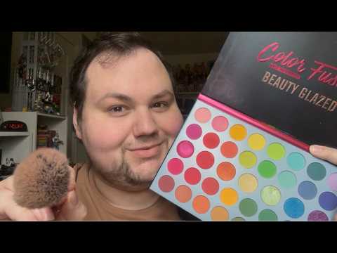 ASMR Doing Your Makeup for Pride 🏳️‍🌈 Camera Brushing, Mouth Sounds, Soft Spoken