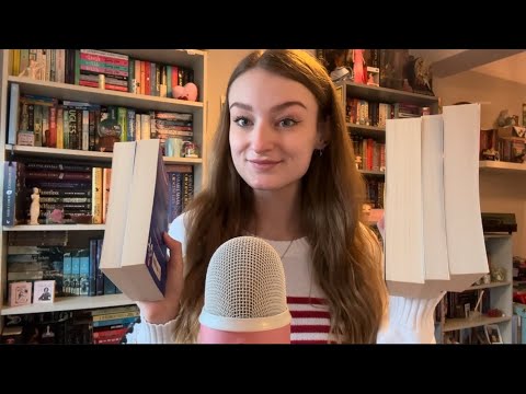 ASMR 16 Books to Read in 2026! (Book triggers and close whispers) 