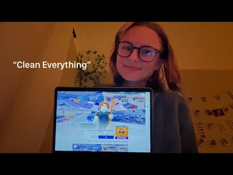 ASMR - Let’s Play Roblox! (close whispers, mouth sounds, hand movements)