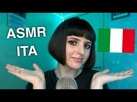 ASMR ITALIANO 🇮🇹 (in Italian + random trigger assortment💖) PT. 3