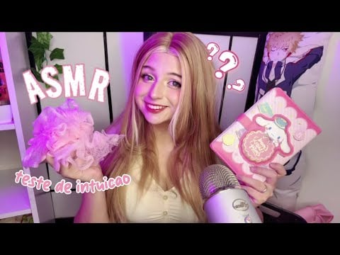 ASMR : TESTANDO SUA INTUIÇÃO ✨💕