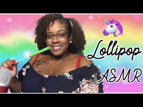 ASMR Unicorn Lollipop 🦄 🍭 | Intense Wet Mouth Sounds 💦 | ASMR Sleep 🛌🏾😴