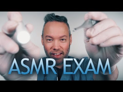 ASMR NERVE EXAM | Doctor Role Play, Soft Spoken, Heartbeat (4K)