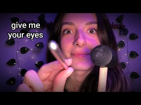 ASMR There’s Nothing in Your Eyes (I'm Taking Them Out) 👁️🪛  LoFi & Real Camera Touching
