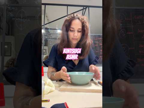 ASMR 🏺 L’arte del #kintsugi  🏺 Addio al nubilato 👰‍♀️