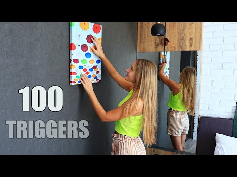 ASMR 100 TRIGGERS for SLEEP & Tingles | АСМР 100 ТРИГГЕРОВ в СПАЛЬНЕ 100% МУРАШКИ