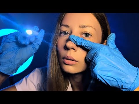 1 Hour ASMR Eye Exam 👁️ Realistic Vision Test & Gentle Doctor Roleplay for Deep Sleep