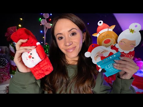 The Cozy ASMR Christmas Spa & Pampering 🎄 (layered sounds, personal attention, skincare)