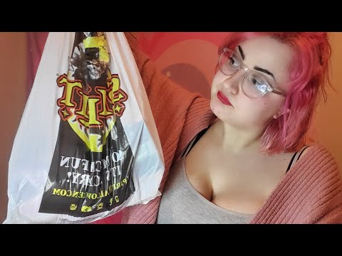 ASMR Random Haul (Spirit Halloween, TJ MAXX, Kroger)