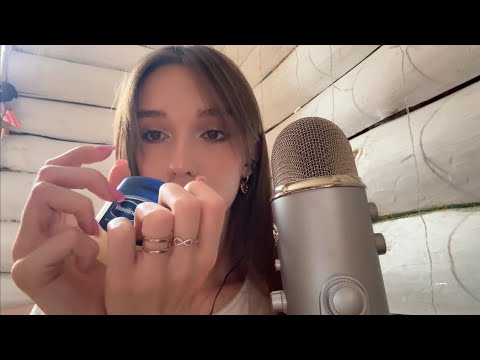 ASMR звуки рта + постукивания 