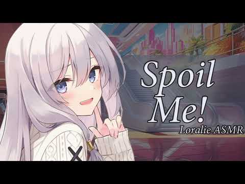 ASMR Taking Your Girlfriend Christmas Shopping F4A