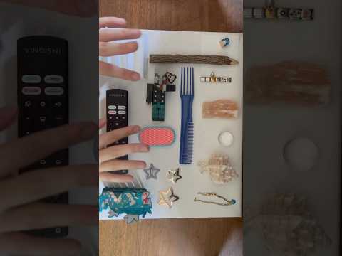 ASMR fidget board #asmr #fidgetboard #tapping #clicking #upcloseasmr #oddlysatisfying #asmrtriggers