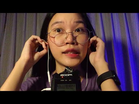 ASMR Tingly Mouth Sounds and Hand Movements