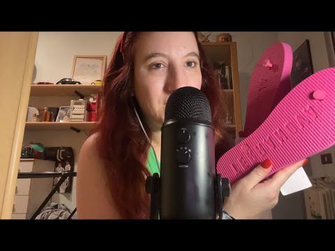 ASMR // HAUL ACQUISTI TERRANOVA OUTLET e REGALI // OnlyRED ASMR