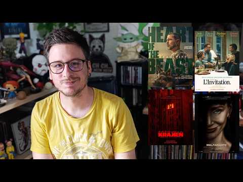 Avis Ciné: Heart of the Beast, L'invitation, Kraken, Malveillante (Sans Spoil) - ASMR Français