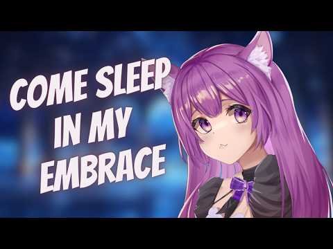 Flirty fox goddess cuddles and soothes you to sleep [F4A][ASMR][Tail brushing][Fluffy cuddles]