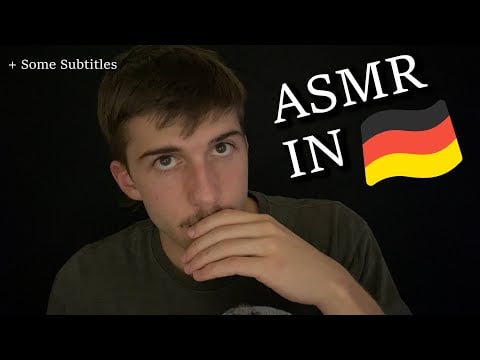 ASMR In German/Deutsch (for my German friends)