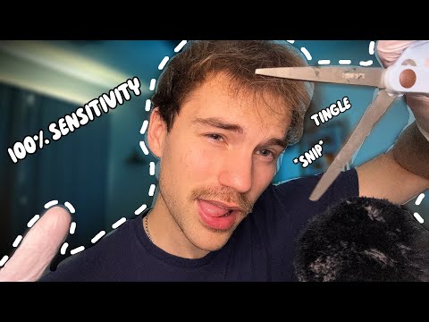 WARNING: ASMR You Might TINGLE TOO MUCH- 100% Sensitivity (Mouth Sounds + Personal Attention)