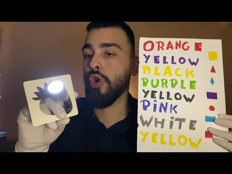 ASMR | FAST EXAMEN DES YEUX