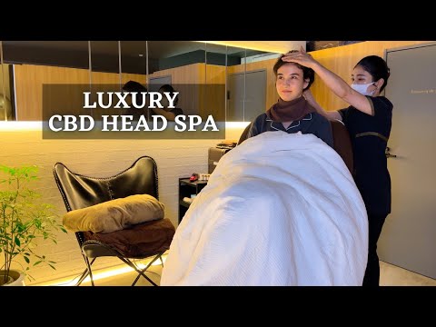 ASMR✨I didn't EXPECT PYJAMAS and BLANKET in Head SPA, Tokyo Japan (soft spoken)