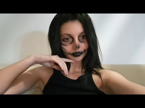 ASMR Toxic Girl Does Your Makeup for Halloween (ew)