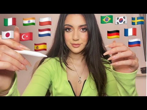 ASMR whispering in your language!