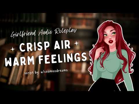 ASMR Girlfriend Roleplay | Crisp Air, Warm Feelings | [F4A] [F4M] [F4F] [Dark Academia] [Fire SFX]