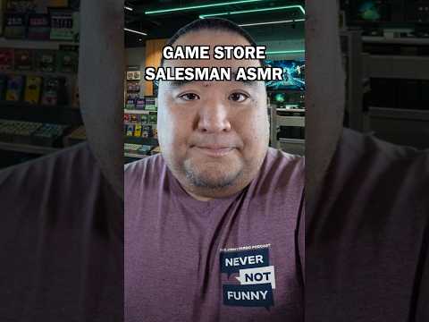 The NICEST Game Store Salesman #asmr