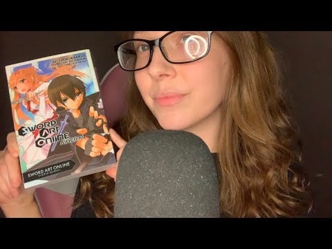 ASMR Tapping On Sword Art Online (No Talking)