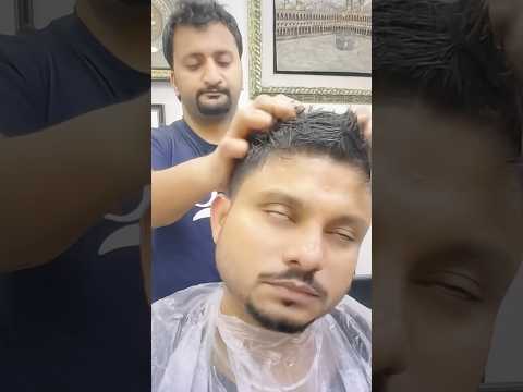 This Head Massage Knocked Me Out in Minutes 😱💤 #Shorts #asmr #headmassage #barber