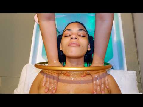 ASMR: So Relaxing! 💆‍♀️ Thai Head Water Massage with Facial, Lip Mask and So Many Tools!