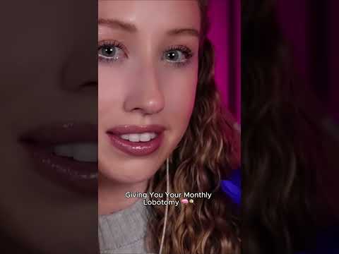 Full video on my channel! 🧠✨ #asmr #asmrvideo #asmrroleplay #personalattention #asmrlobotomy