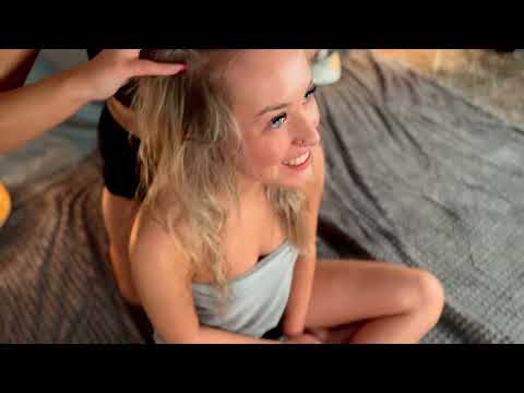 Warm oil, slow hands — a real massage ritual, filmed up close