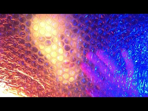 ❤️ ASMR - CARESSES sur papier à bulles/ inaudible whisper - bubble wrap/crinkle