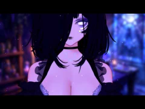 ASMR🖤GOTH GIRL READS YOUR FORTUNE IN YOUR EARWAX | Tarot Cards, Hair Play, Ear Cleaning