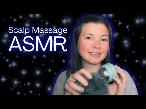 ASMR Fast Scalp Massage Featuring the Massage Roller
