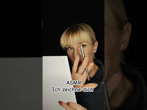 ASMR Ich zeichne dich #asmrshorts #shortvideo #youtubeshorts