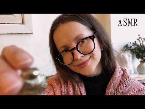 ASMR Personal Attention for Sleep 😴 Vintage Jewelry Styling 💆‍♀️ Hair Brushing, Tingly Sounds ✨